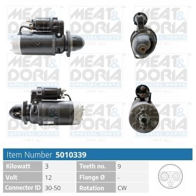 Obrázok żtartér MEAT & DORIA  5010339