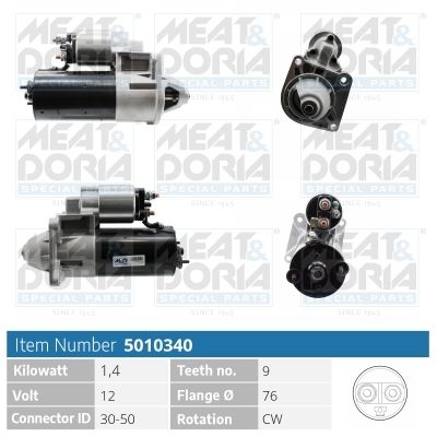 Obrázok żtartér MEAT & DORIA  5010340