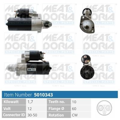 Obrázok żtartér MEAT & DORIA  5010343