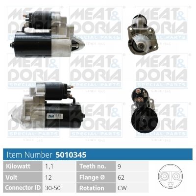 Obrázok żtartér MEAT & DORIA  5010345