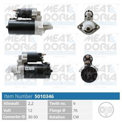 Obrázok żtartér MEAT & DORIA  5010346