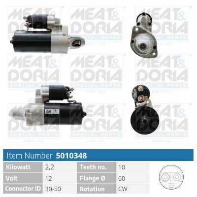 Obrázok żtartér MEAT & DORIA  5010348