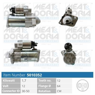 Obrázok żtartér MEAT & DORIA  5010352