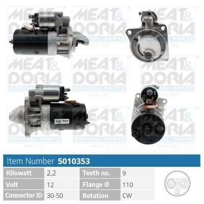 Obrázok żtartér MEAT & DORIA  5010353