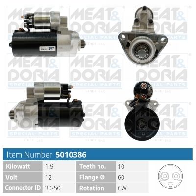 Obrázok żtartér MEAT & DORIA  5010386