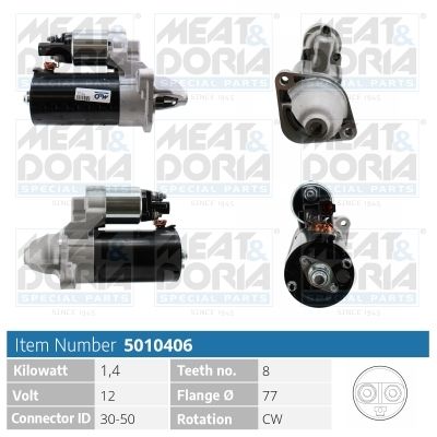 Obrázok żtartér MEAT & DORIA  5010406