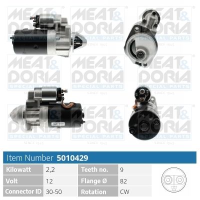Obrázok żtartér MEAT & DORIA  5010429