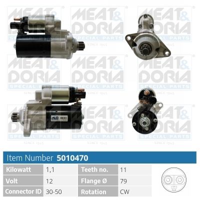 Obrázok żtartér MEAT & DORIA  5010470