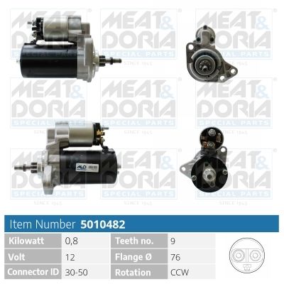 Obrázok żtartér MEAT & DORIA  5010482