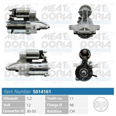 Obrázok żtartér MEAT & DORIA  5014161