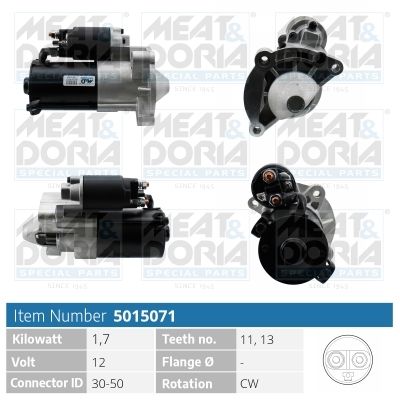 Obrázok żtartér MEAT & DORIA  5015071