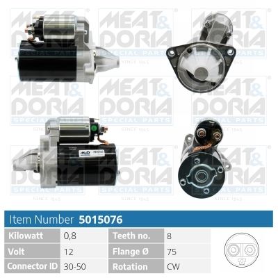 Obrázok żtartér MEAT & DORIA  5015076