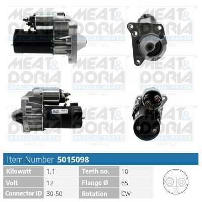 Obrázok żtartér MEAT & DORIA  5015098