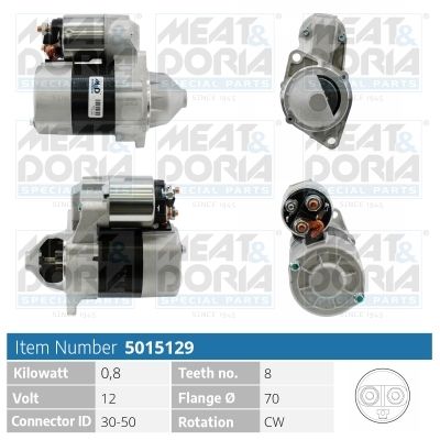 Obrázok żtartér MEAT & DORIA  5015129