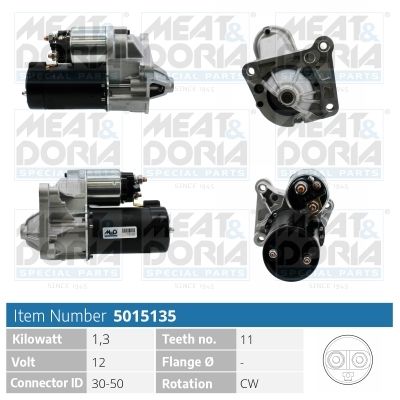Obrázok żtartér MEAT & DORIA  5015135
