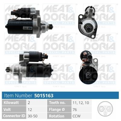 Obrázok żtartér MEAT & DORIA  5015163