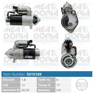 Obrázok żtartér MEAT & DORIA  5015169