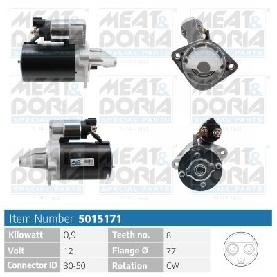 Obrázok żtartér MEAT & DORIA  5015171