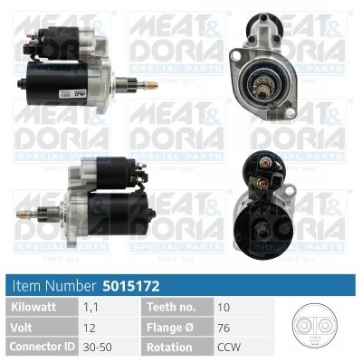 Obrázok żtartér MEAT & DORIA  5015172