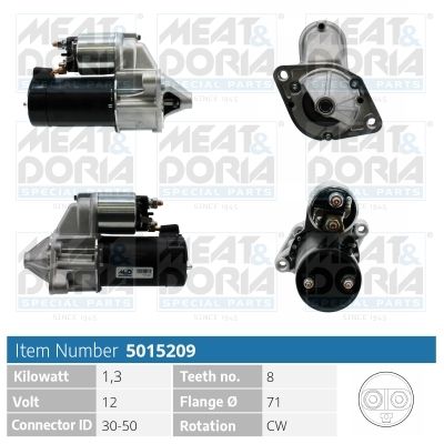Obrázok żtartér MEAT & DORIA  5015209