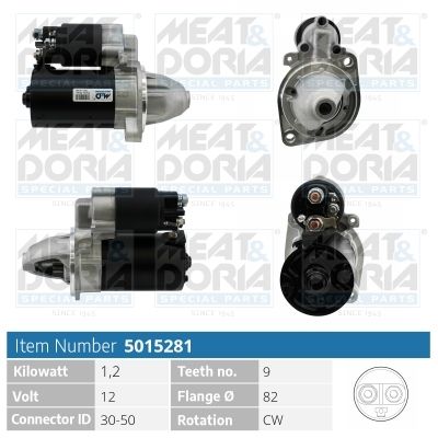 Obrázok żtartér MEAT & DORIA  5015281