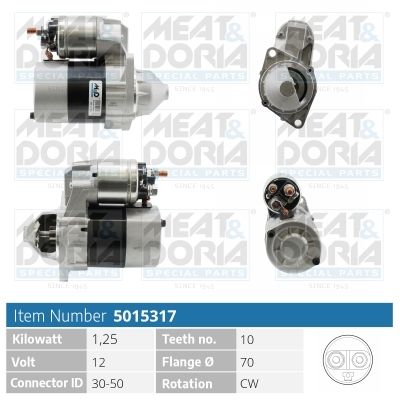 Obrázok żtartér MEAT & DORIA  5015317