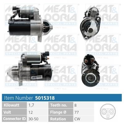 Obrázok żtartér MEAT & DORIA  5015318