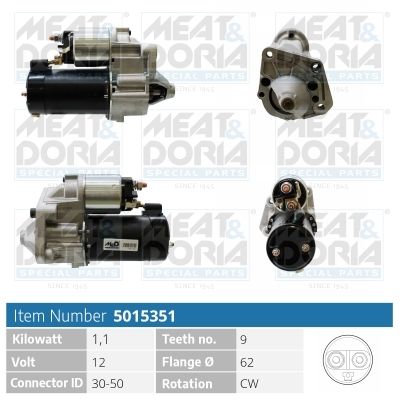 Obrázok żtartér MEAT & DORIA  5015351