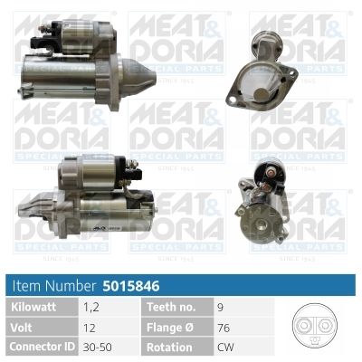 Obrázok żtartér MEAT & DORIA  5015846