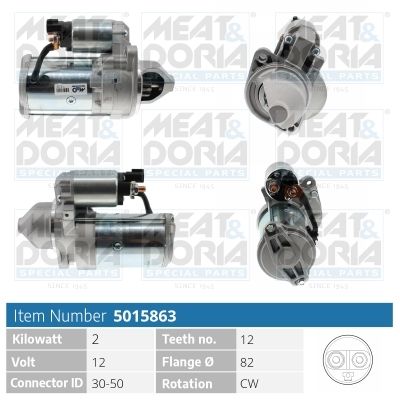 Obrázok żtartér MEAT & DORIA  5015863
