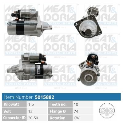 Obrázok żtartér MEAT & DORIA  5015882
