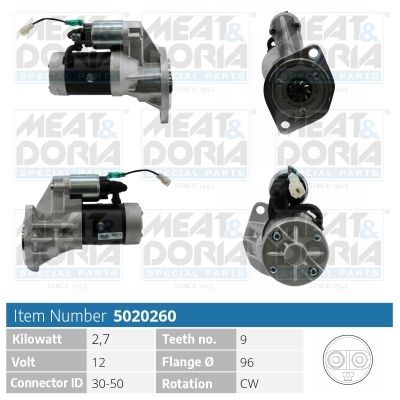Obrázok żtartér MEAT & DORIA  5020260