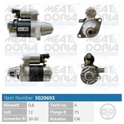 Obrázok żtartér MEAT & DORIA  5020693