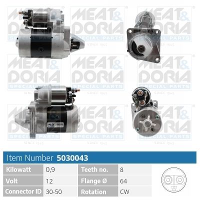 Obrázok żtartér MEAT & DORIA  5030043