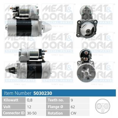Obrázok żtartér MEAT & DORIA  5030230