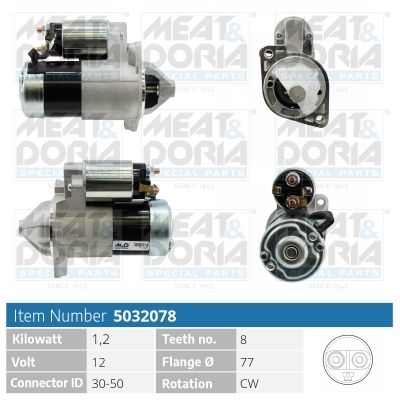 Obrázok żtartér MEAT & DORIA  5032078