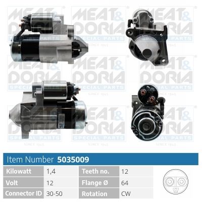 Obrázok żtartér MEAT & DORIA  5035009