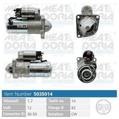 Obrázok żtartér MEAT & DORIA  5035014
