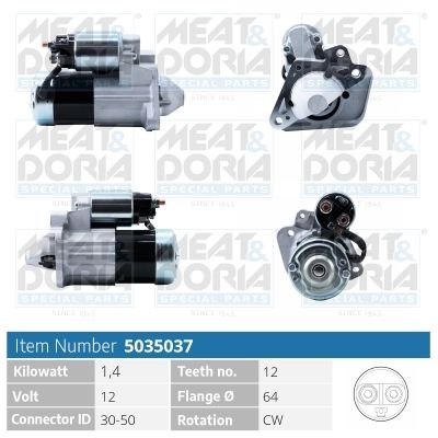 Obrázok żtartér MEAT & DORIA  5035037