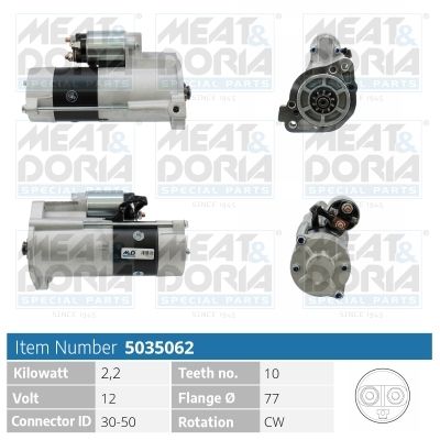 Obrázok żtartér MEAT & DORIA  5035062