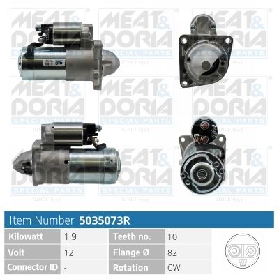 Obrázok żtartér MEAT & DORIA  5035073