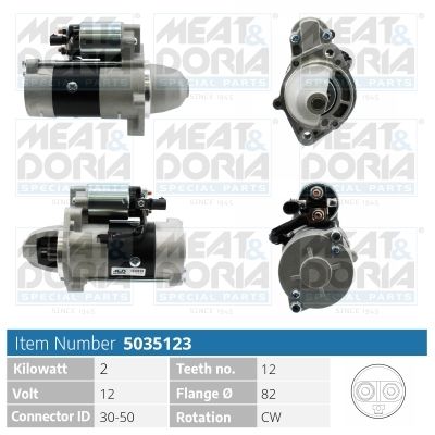 Obrázok żtartér MEAT & DORIA  5035123