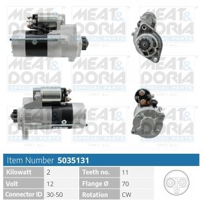 Obrázok żtartér MEAT & DORIA  5035131