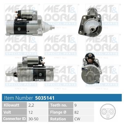 Obrázok żtartér MEAT & DORIA  5035141