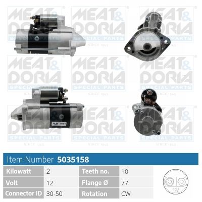 Obrázok żtartér MEAT & DORIA  5035158