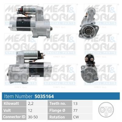 Obrázok żtartér MEAT & DORIA  5035164