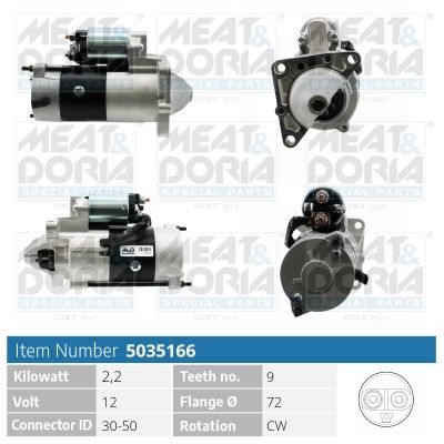 Obrázok żtartér MEAT & DORIA  5035166