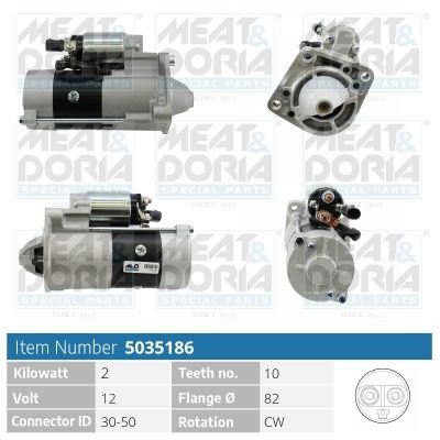 Obrázok żtartér MEAT & DORIA  5035186