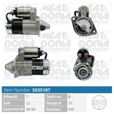 Obrázok żtartér MEAT & DORIA  5035187