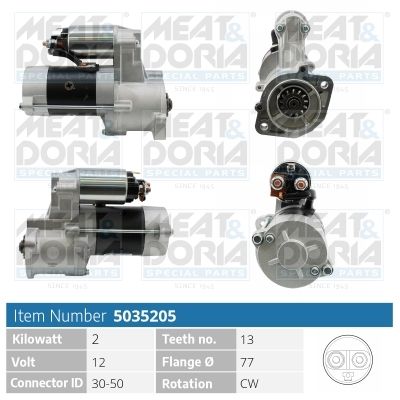 Obrázok żtartér MEAT & DORIA  5035205